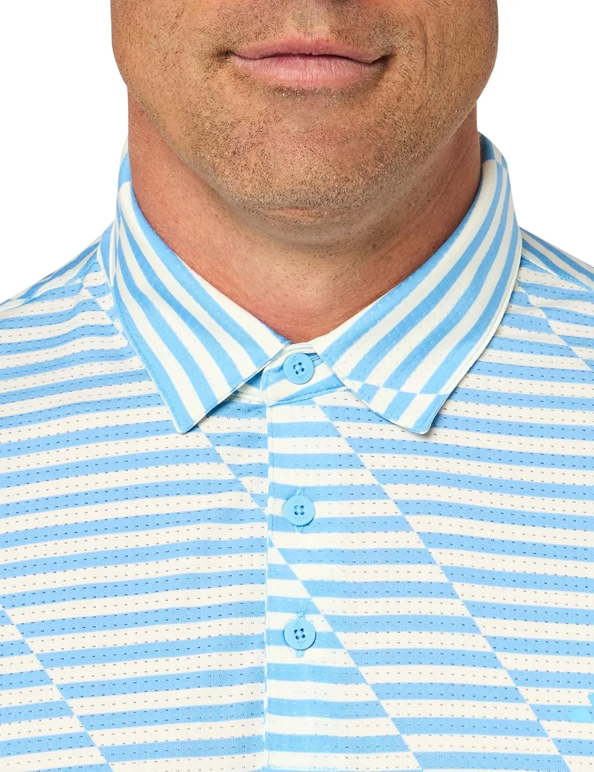 adidas Men's Ultimate365 Mesh Print Polo