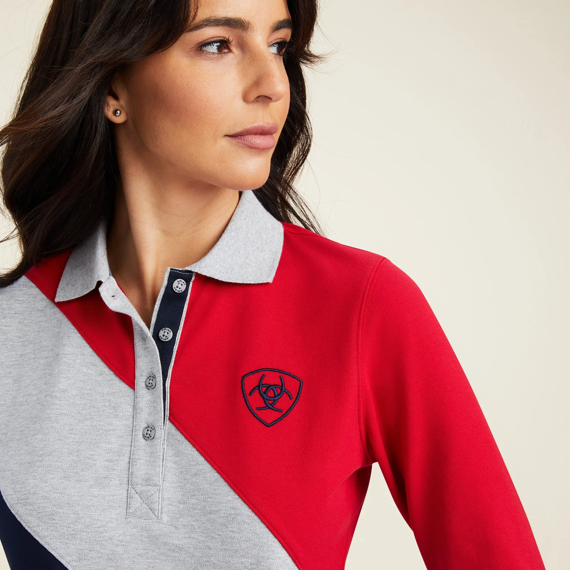 Ariat Women's Taryn Long Sleeve Polo Shirt
