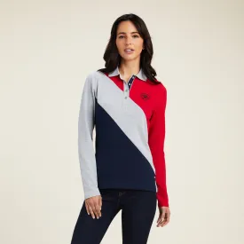 Ariat Women's Taryn Long Sleeve Polo Shirt