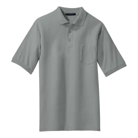 B1308MP Mens Silk Touch Pocket Polo