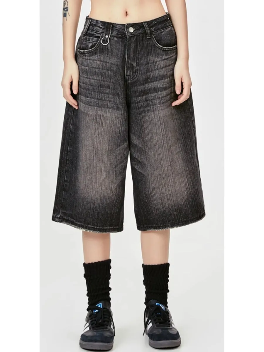 【BLACKAIR】JEANS CROPPED PANTS LET3256