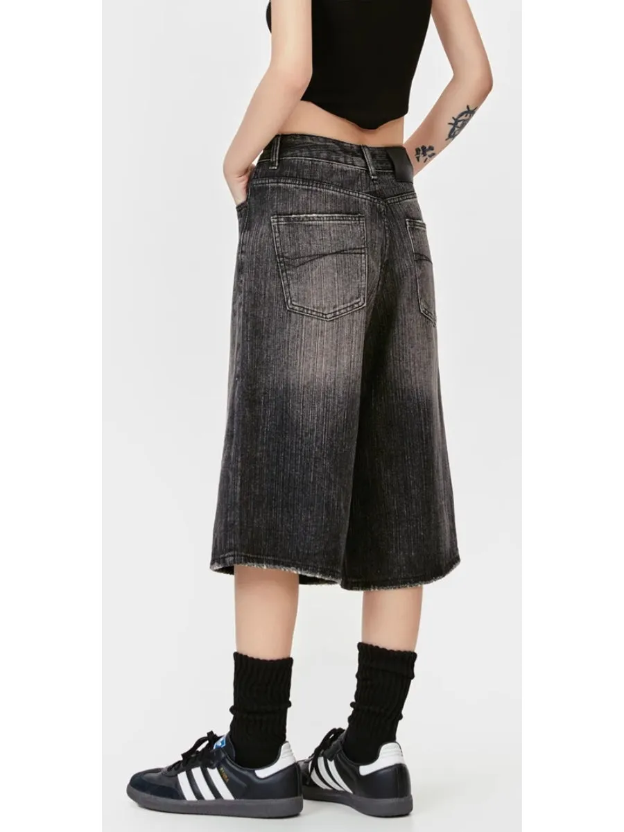 【BLACKAIR】JEANS CROPPED PANTS LET3256