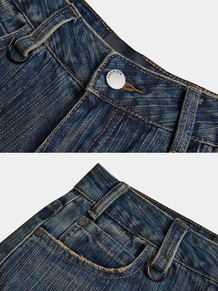 【BLACKAIR】JEANS CROPPED PANTS LET3256