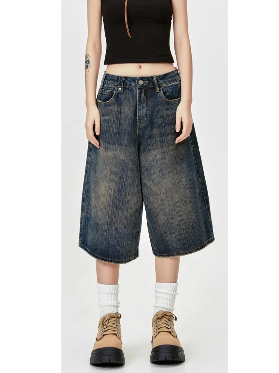 【BLACKAIR】JEANS CROPPED PANTS LET3256
