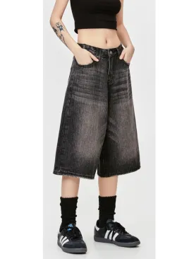 【BLACKAIR】JEANS CROPPED PANTS LET3256