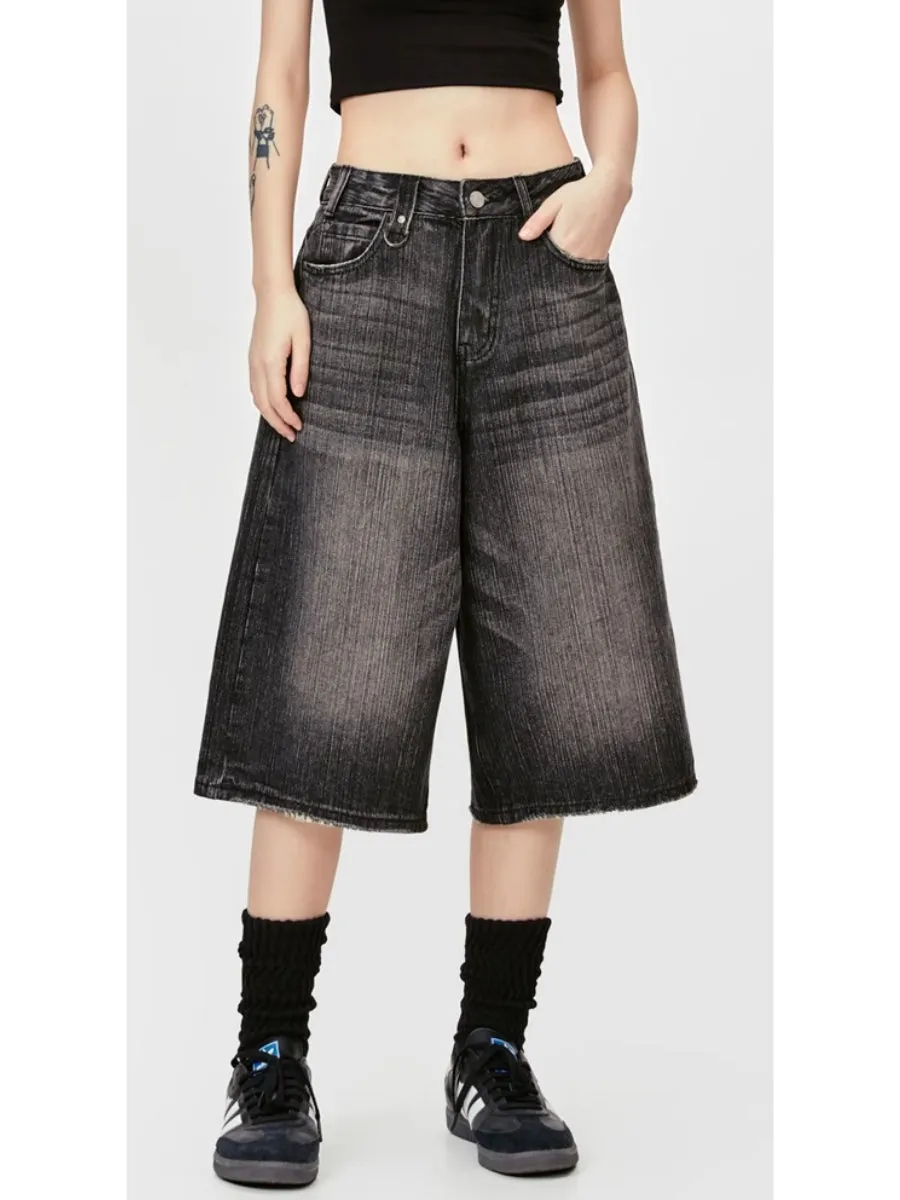 【BLACKAIR】JEANS CROPPED PANTS LET3256
