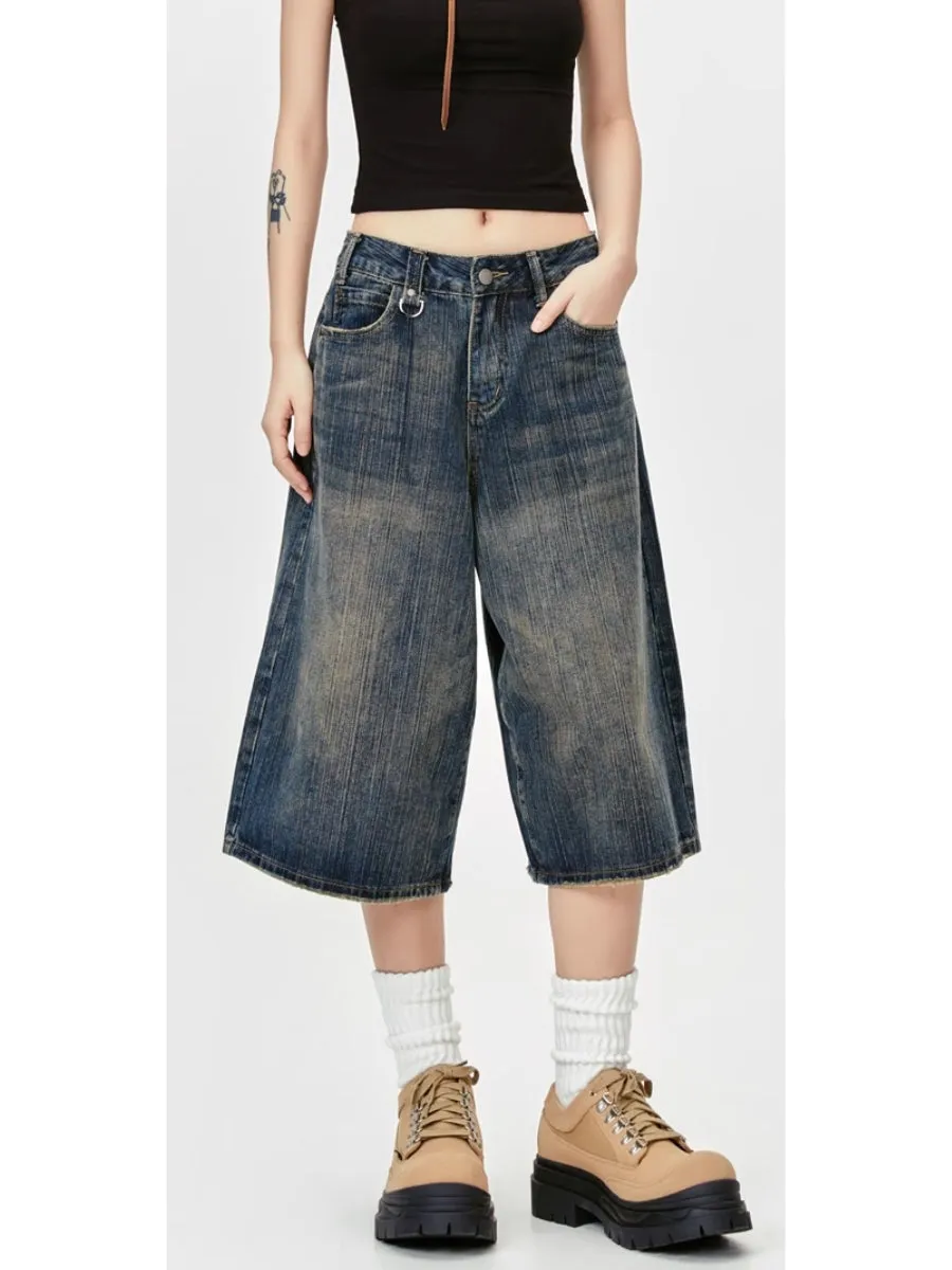 【BLACKAIR】JEANS CROPPED PANTS LET3256
