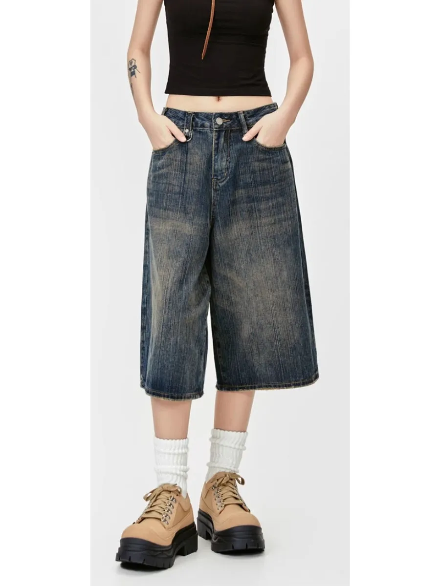 【BLACKAIR】JEANS CROPPED PANTS LET3256