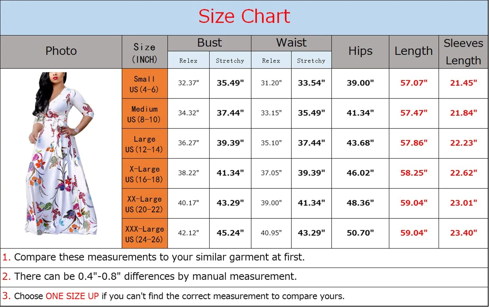 Blue Flower Womens Casual Floral Print Long Maxi Dress Plus Size Plain Party Outfits - JTNFairy