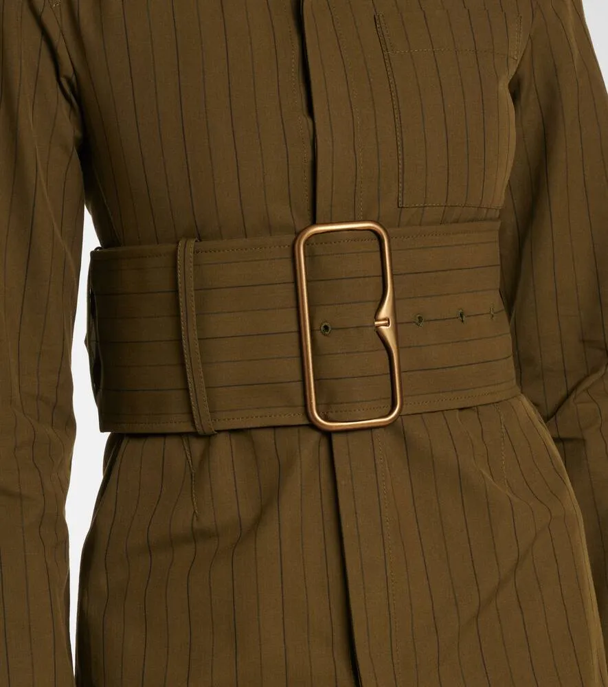Burberry Belted cotton overshirt