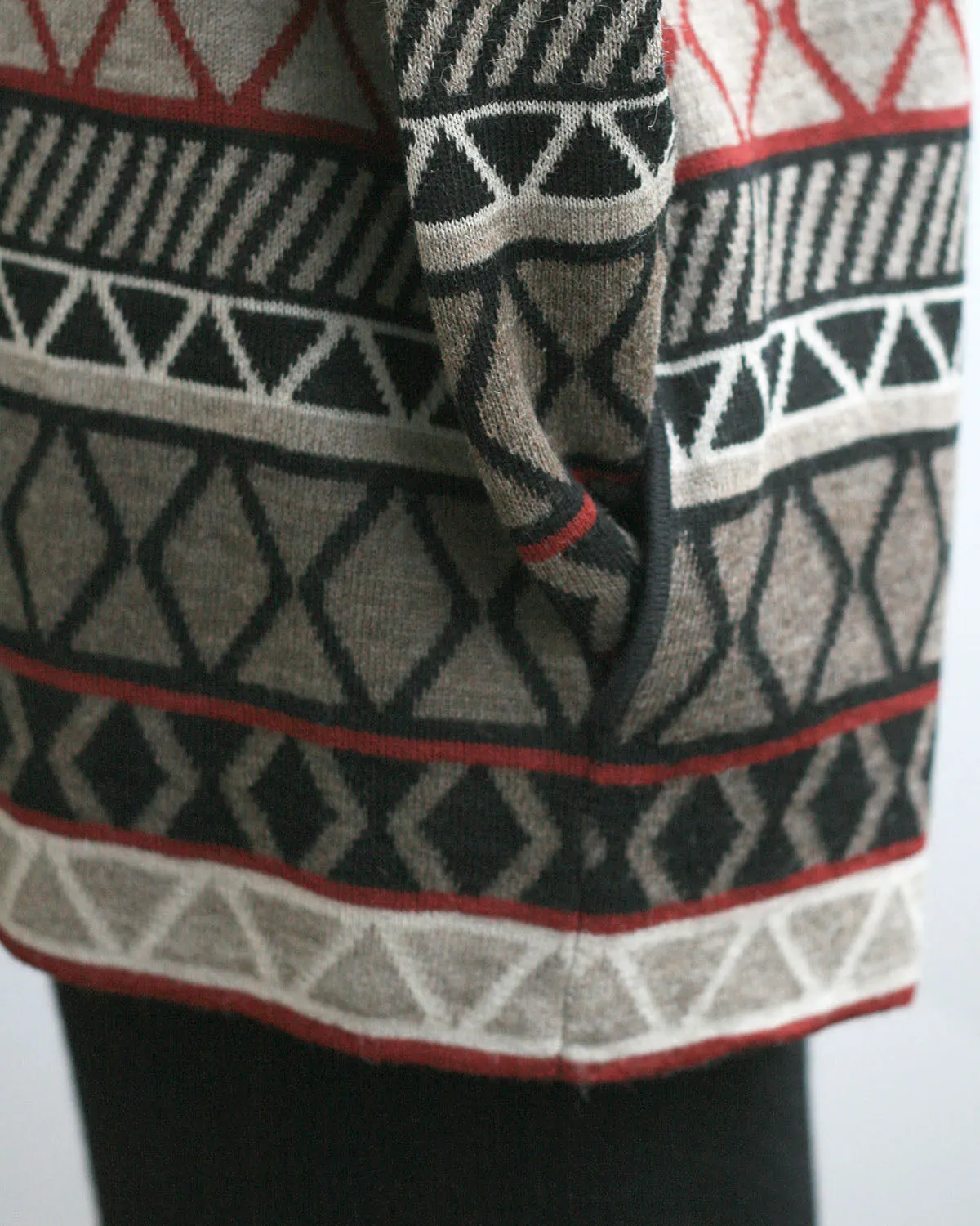 Circo Jacquard Baby Alpaca Cardigan