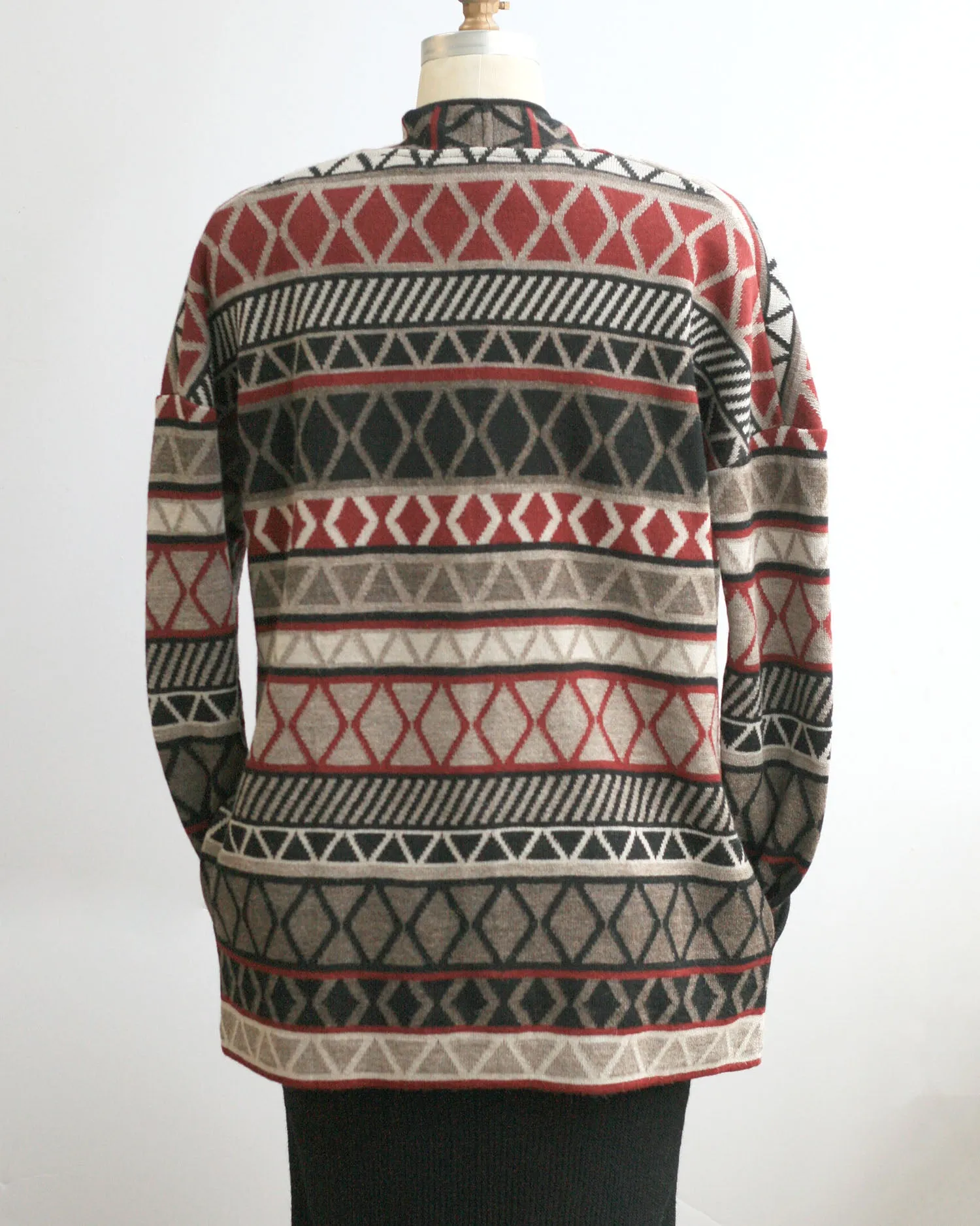 Circo Jacquard Baby Alpaca Cardigan