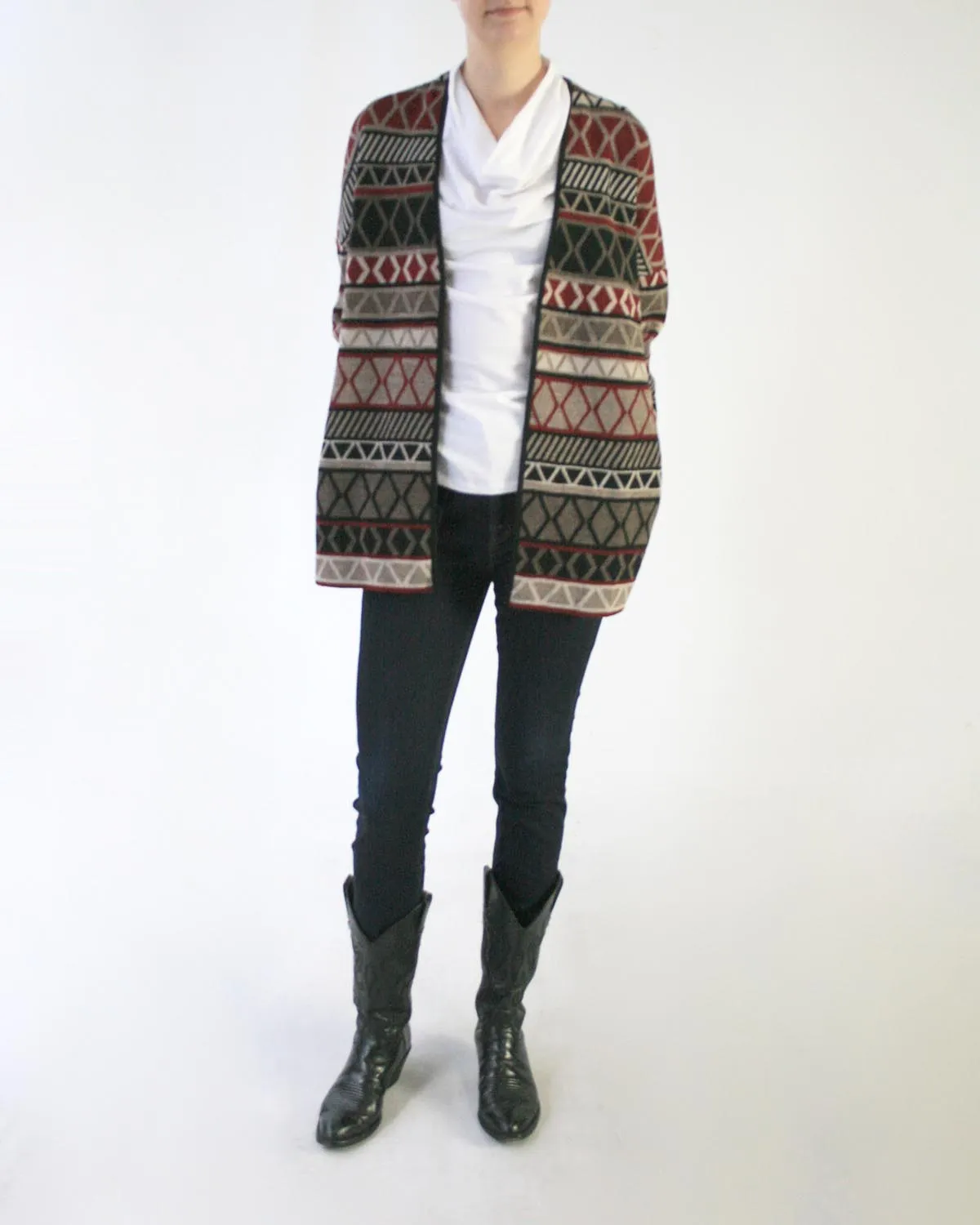 Circo Jacquard Baby Alpaca Cardigan