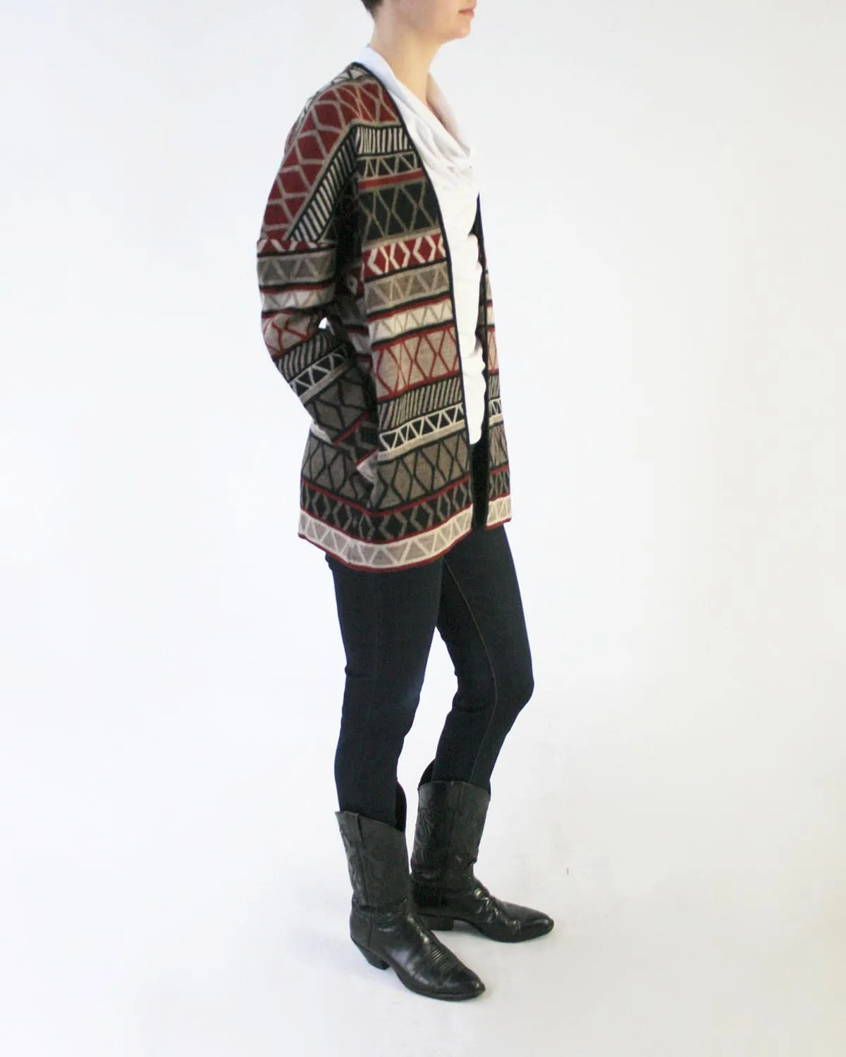 Circo Jacquard Baby Alpaca Cardigan