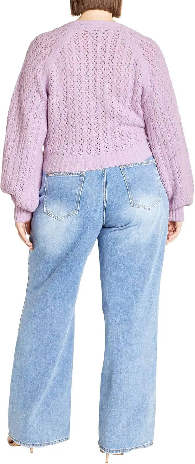 City Chic Women's Plus Size Cardi Isla