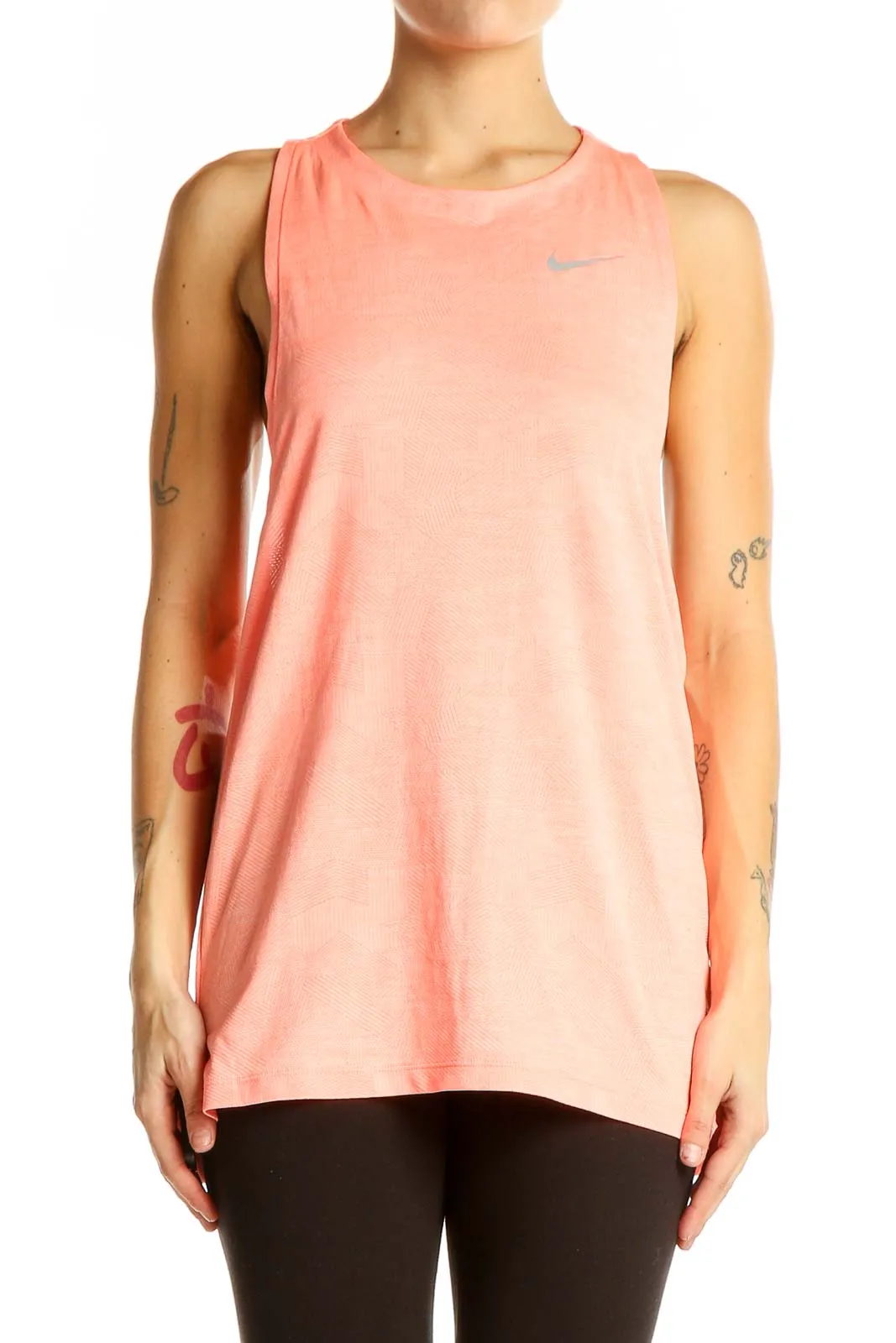 Coral Sleeveless Performance Tank Top