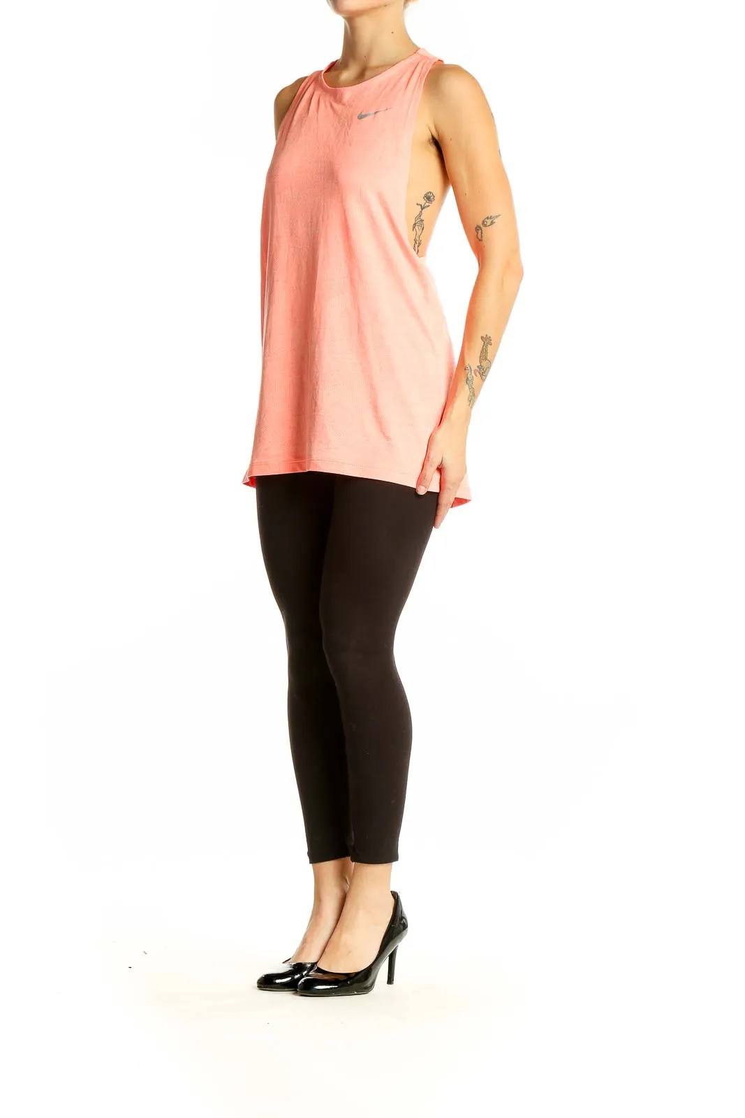 Coral Sleeveless Performance Tank Top