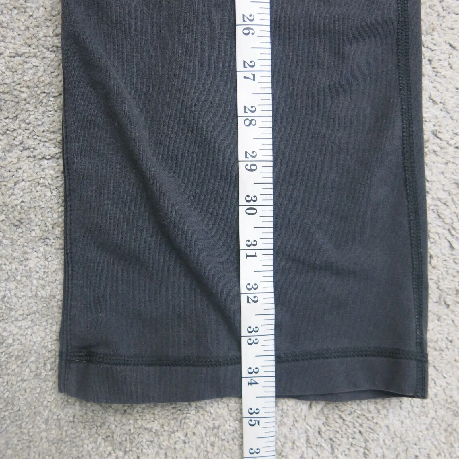 Dri fit  Womens  Legging Pants Low Rise 7  Black Size XS