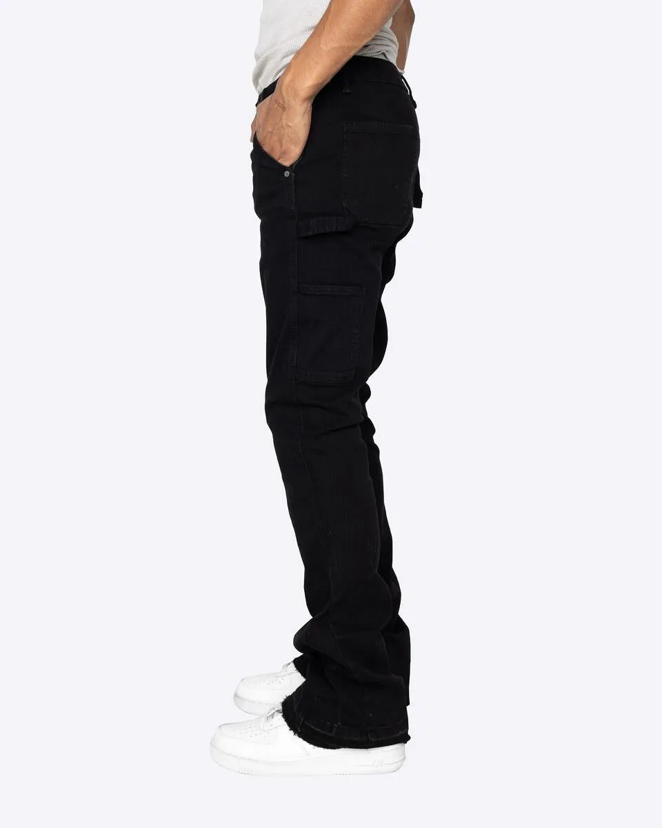 EPTM NINE FLARE PANTS (BLACK)