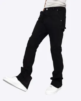 EPTM NINE FLARE PANTS (BLACK)