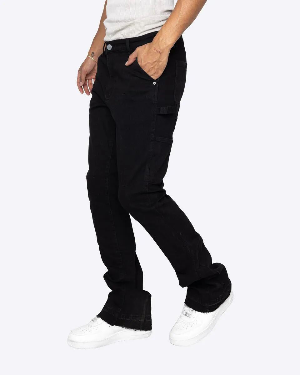 EPTM NINE FLARE PANTS (BLACK)