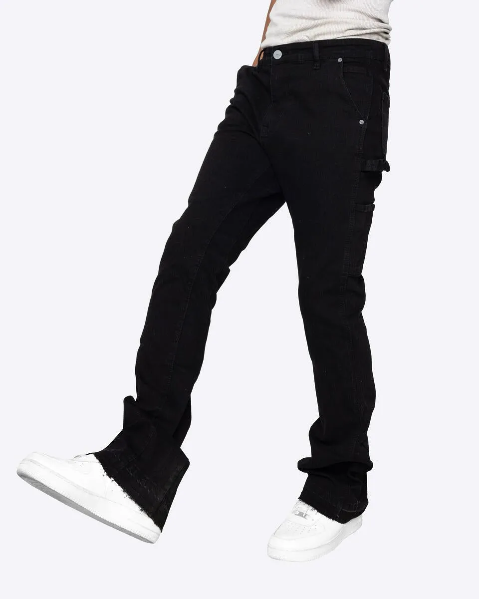 EPTM NINE FLARE PANTS (BLACK)