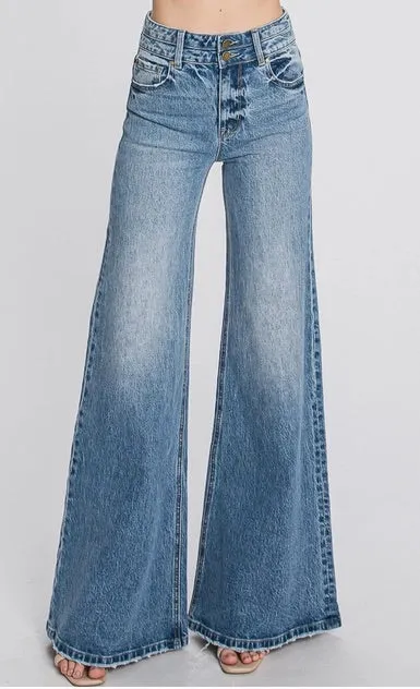 Farrah Vintage Wide Leg Jeans