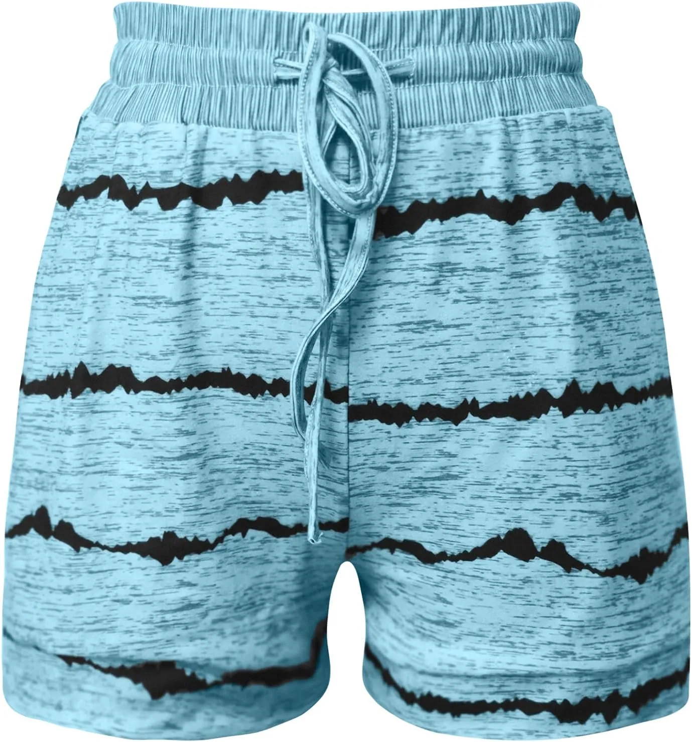 for Women Fall Summer Print Loose Fit Oversized Work Out Gym Jogger Tie Knot Pants Shorts Women 2025