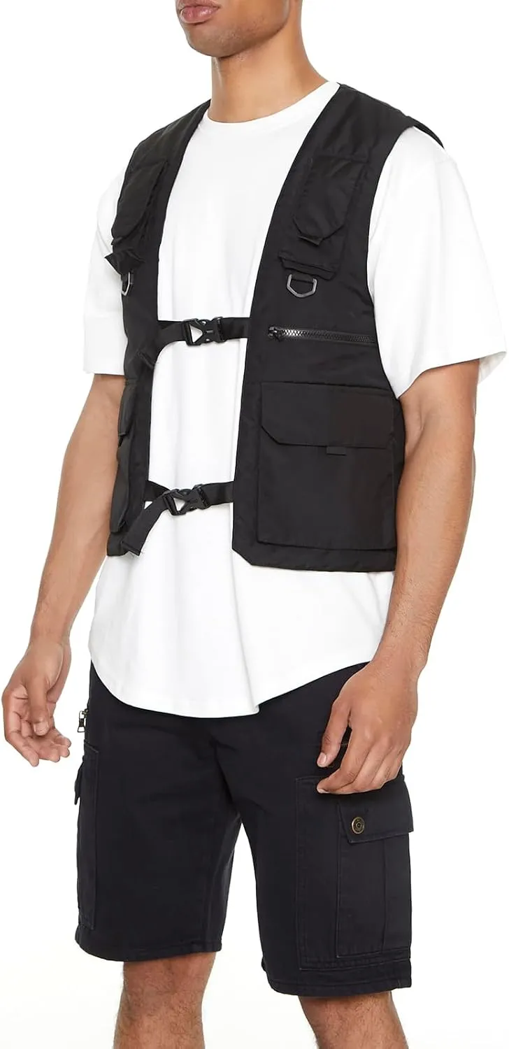 Forever 21 Men's Utility Cargo Vest