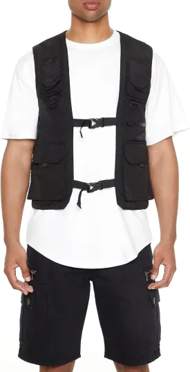 Forever 21 Men's Utility Cargo Vest