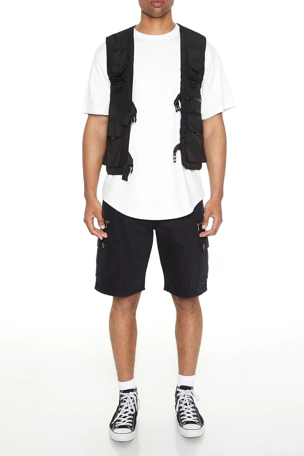 Forever 21 Men's Utility Cargo Vest