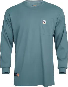 FR Shirts for Men 6.5oz Lightweight Fire Resistant Shirts for Men Long Sleeve NFPA2112/CAT2