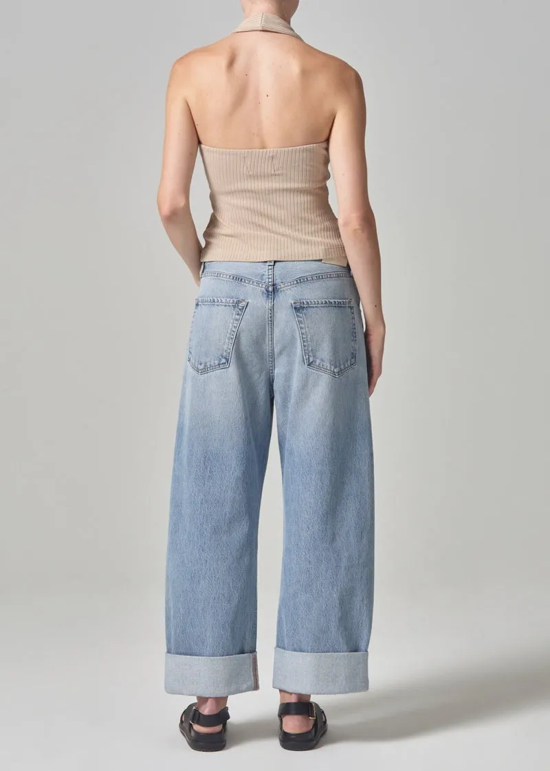 Gemini Indigo Buggy Cuffed Crop Ayla Jean