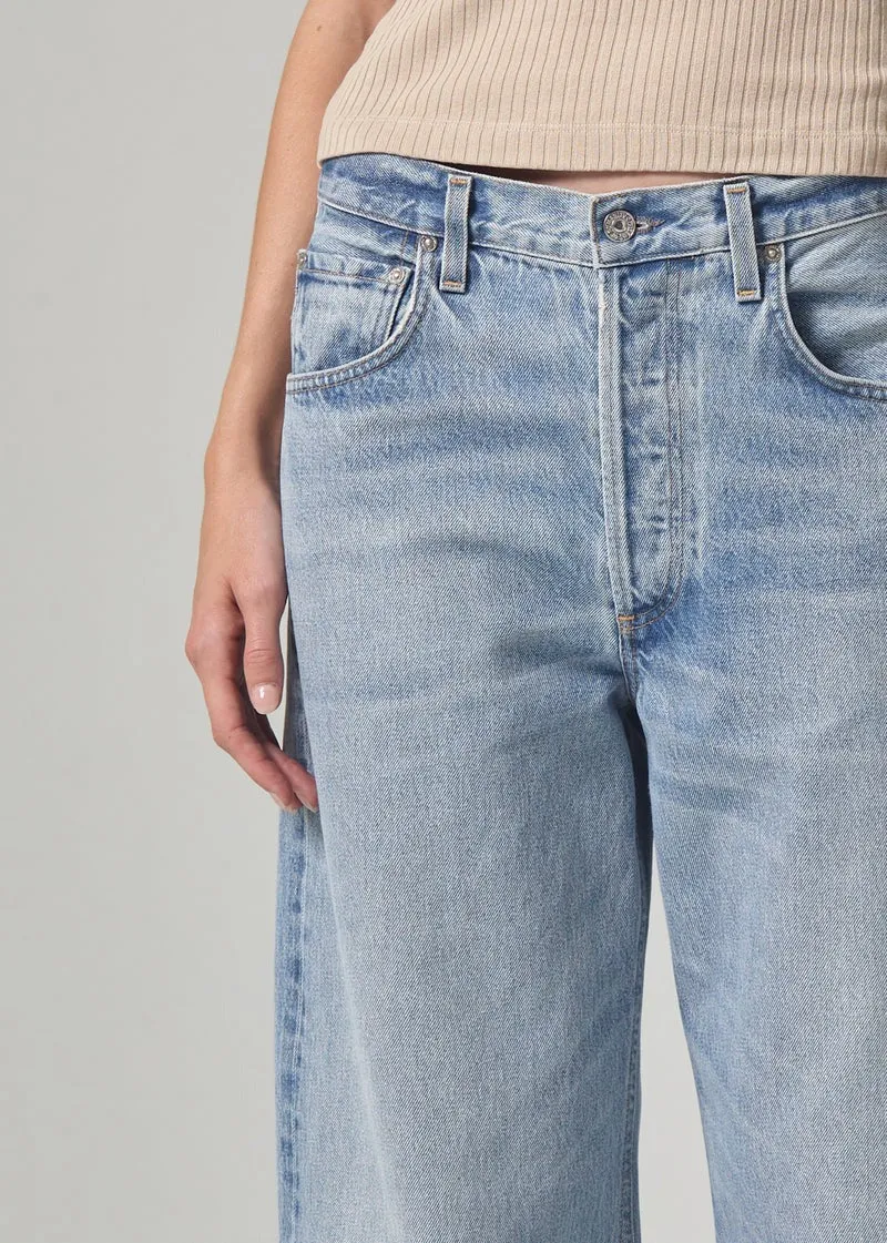 Gemini Indigo Buggy Cuffed Crop Ayla Jean