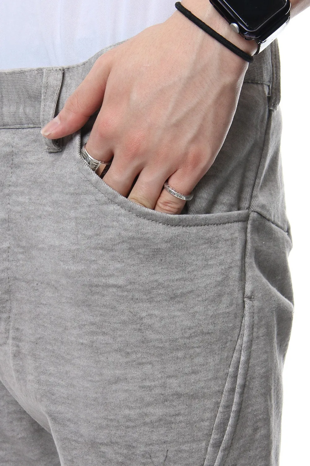 Hanging Inlay Cropped Pants