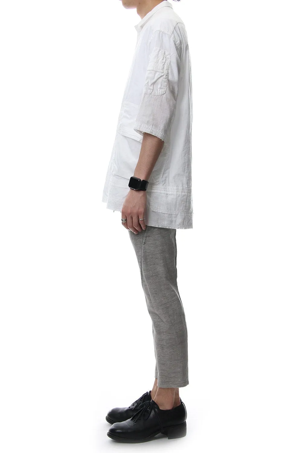 Hanging Inlay Cropped Pants