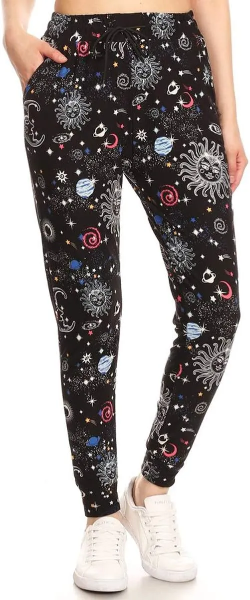 Leggings Depot Women's Jogger Track Cuff Sweatpants with Pockets for Yoga, Workout