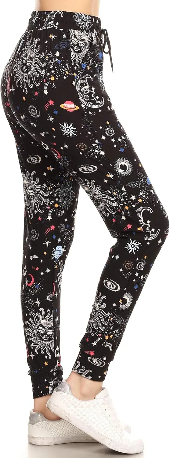 Leggings Depot Women's Jogger Track Cuff Sweatpants with Pockets for Yoga, Workout