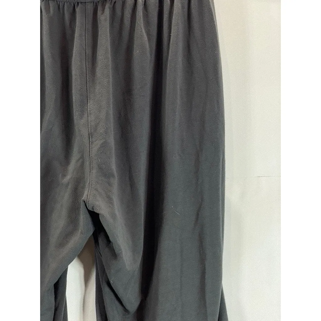NIKE Men's Dark Gray Dri-Fit Elastic Waist Pull-On Track Pant SZ L