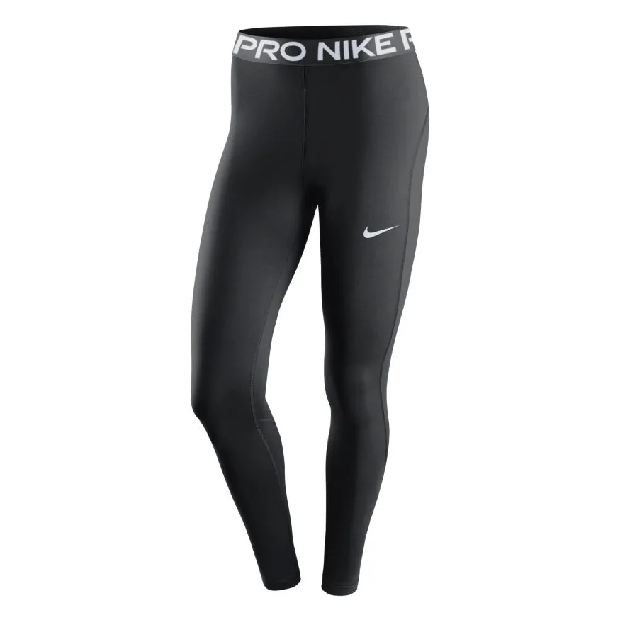 Nike Womens Mid-Rise Mesh-Paneled Leggings
