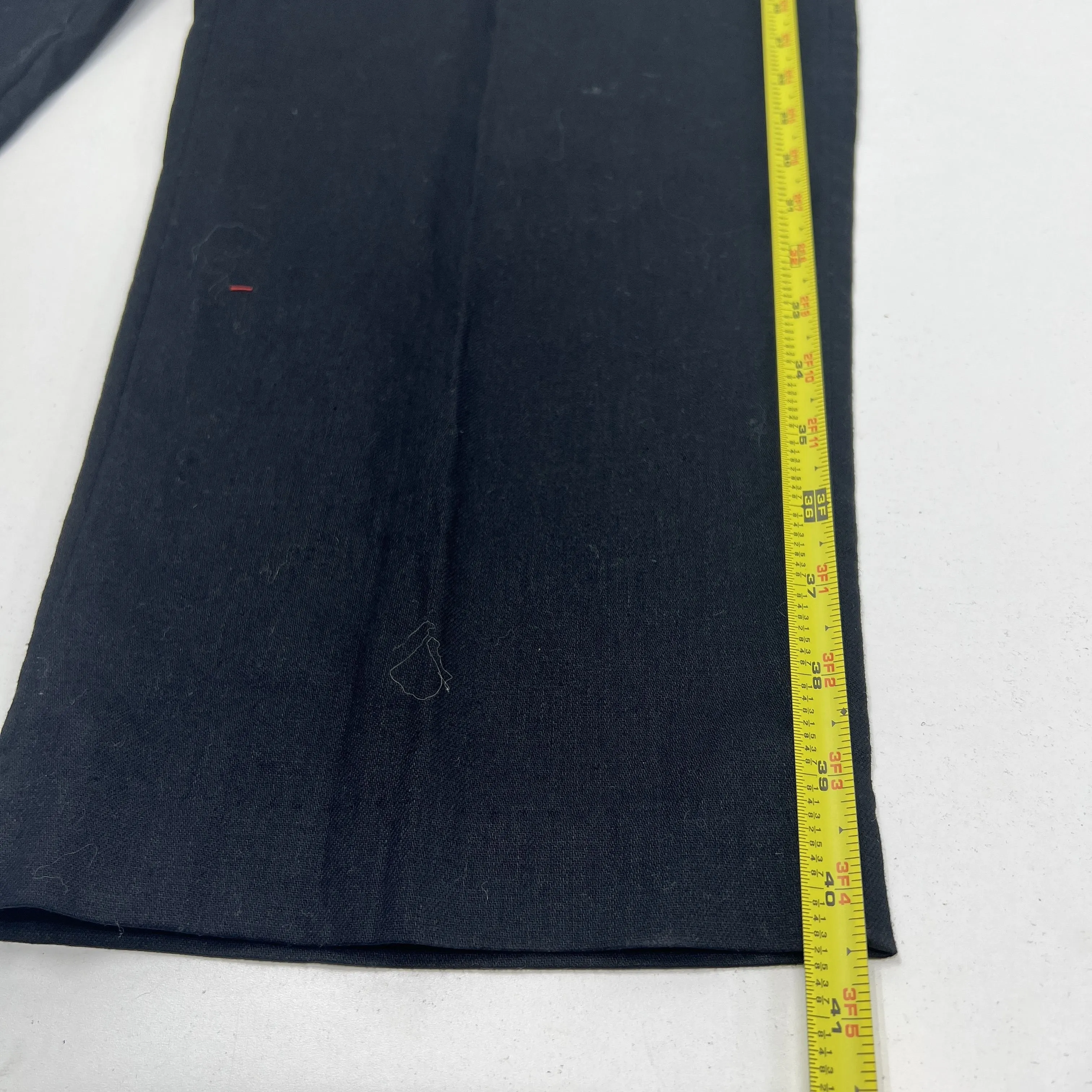 NWT Banana Republic Black Linen Blend Paperbag Pants Women's Size 18