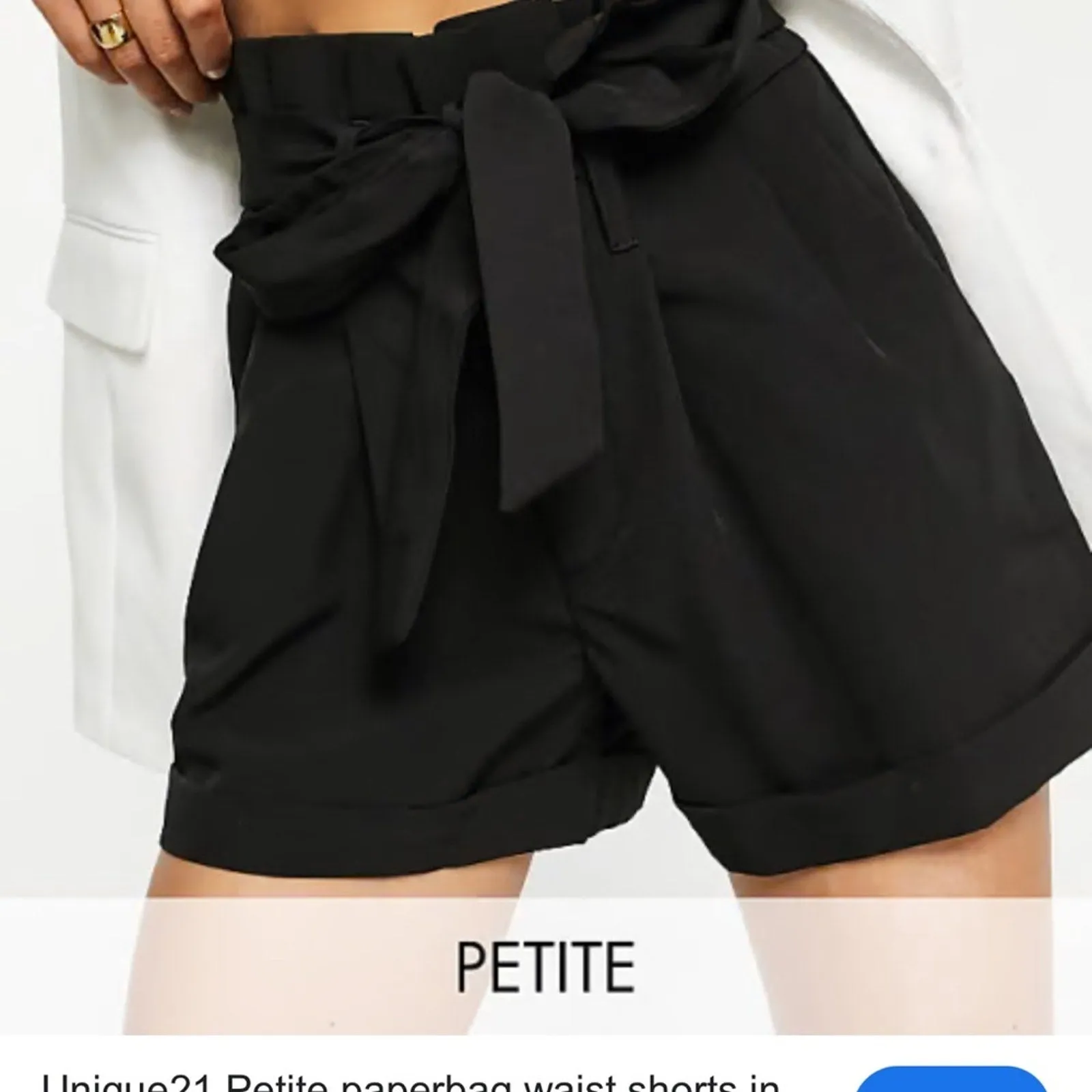 Old Navy High Waisted Paperbag Shorts