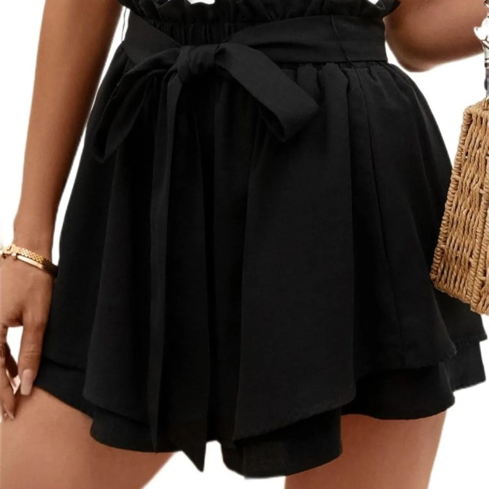 Old Navy High Waisted Paperbag Shorts
