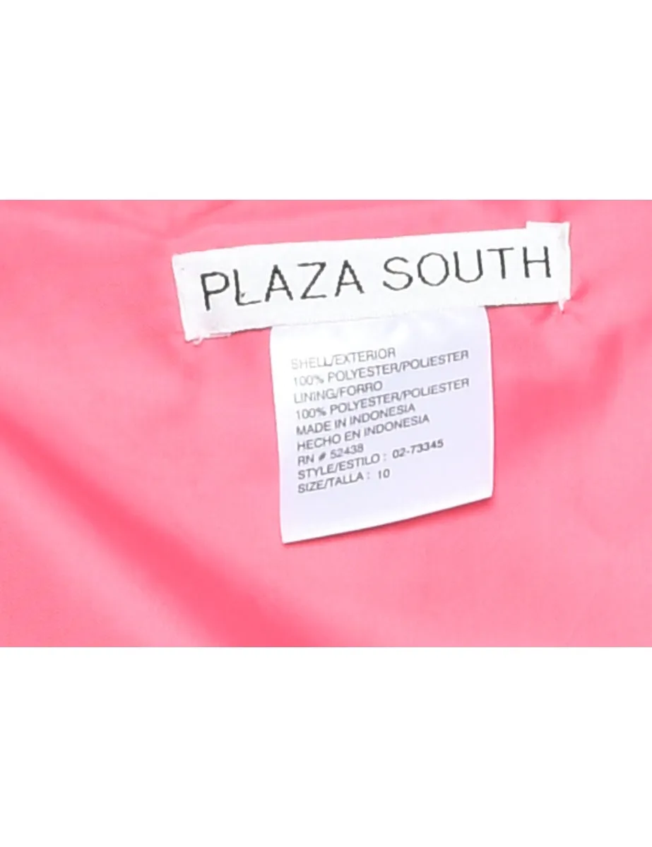 Pink Shift Dress - L