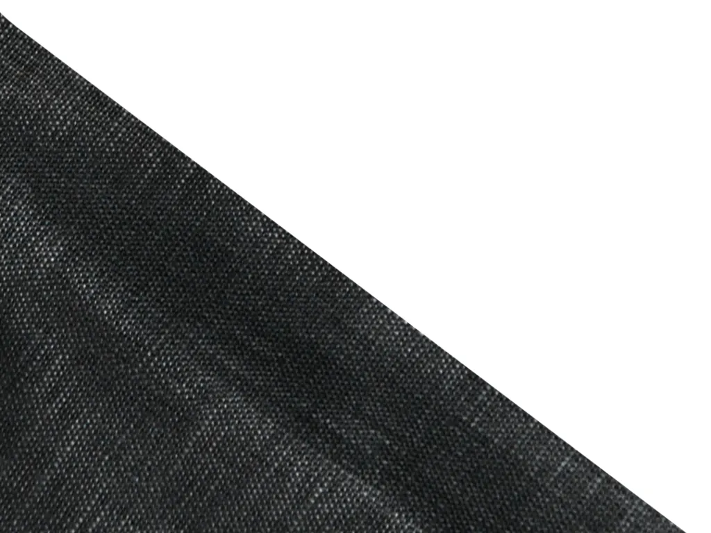 Precut of 1 Meter Black Premium Linen 60 Lea Fabric