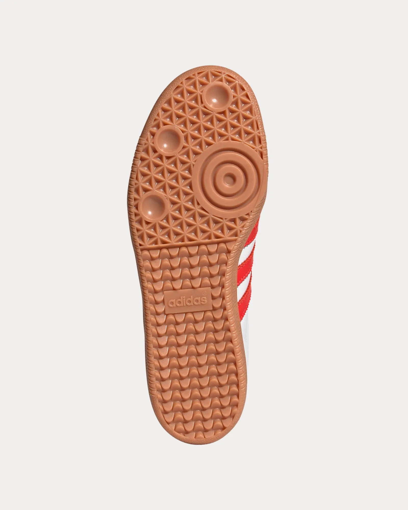 Samba Cloud White / Solar Red / Off White Low Top Sneakers