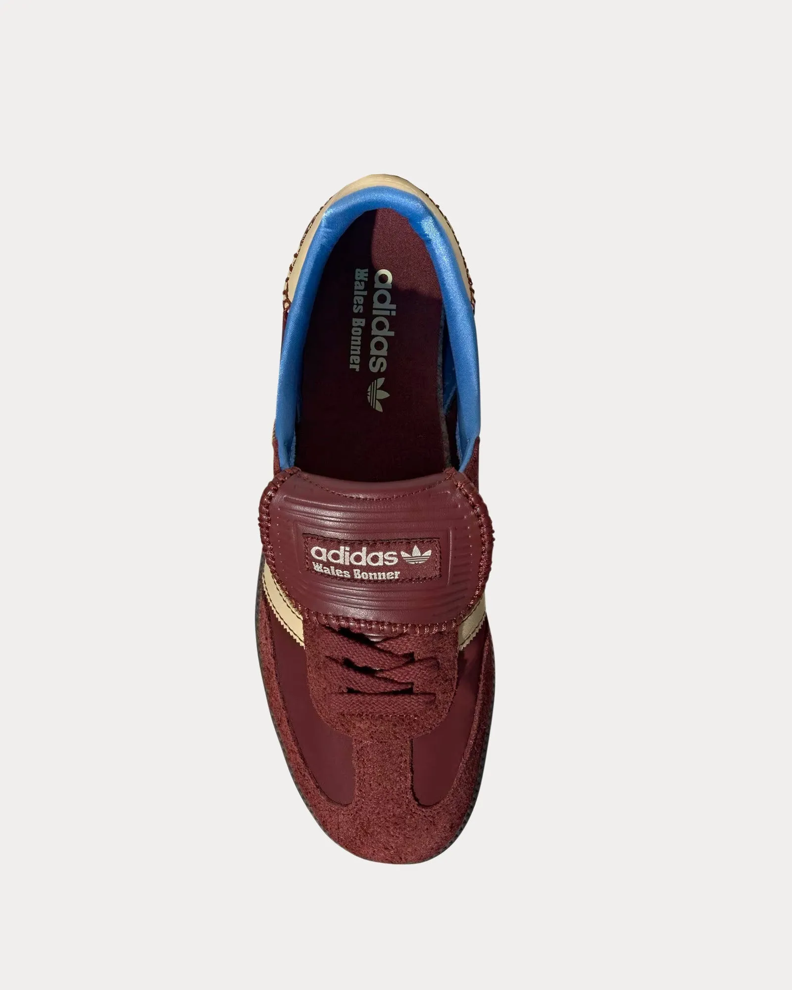 Samba Nylon Fox Brown / Sandy Beige / Lucky Blue Low Top Sneakers