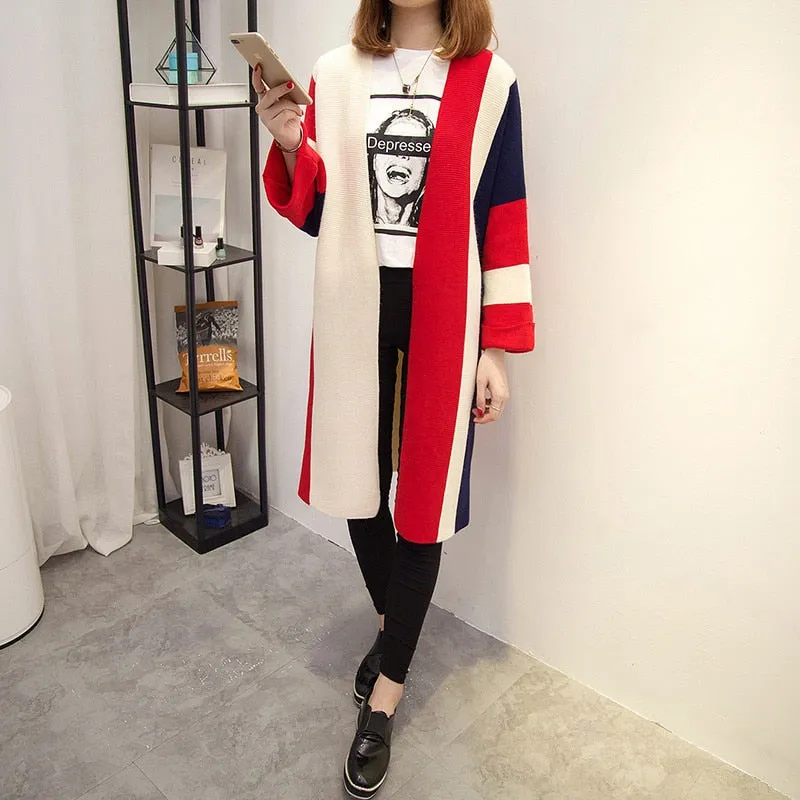Striped Cardigan