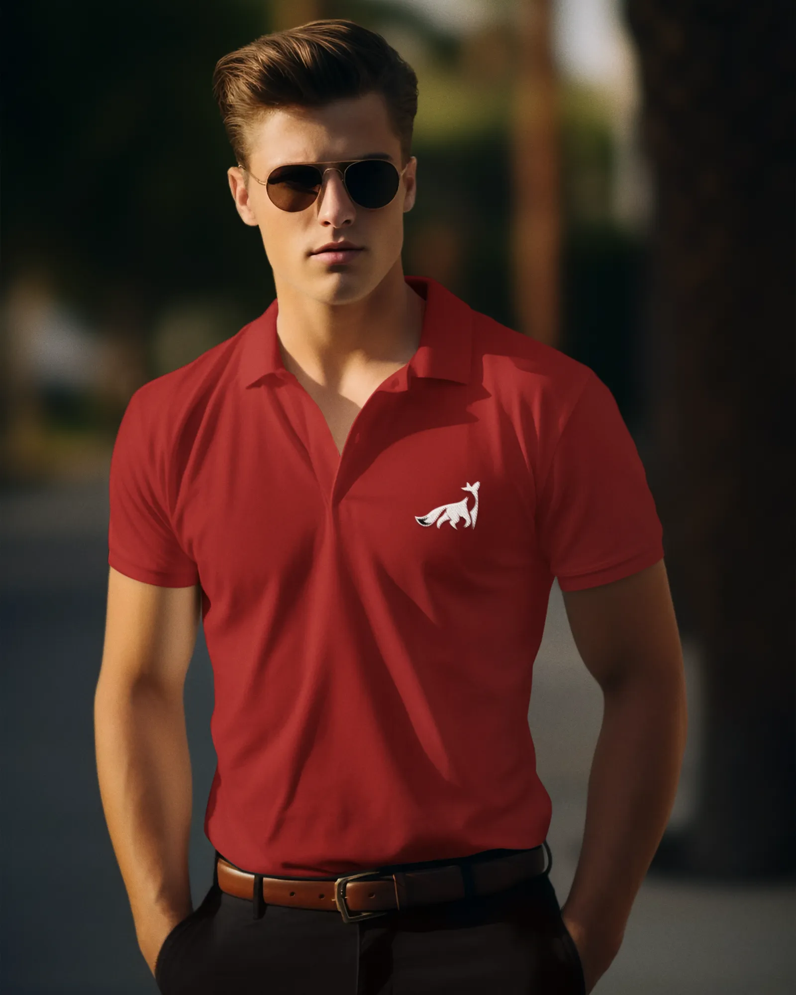 UFO v2 Dark - Men's Polo T-Shirts