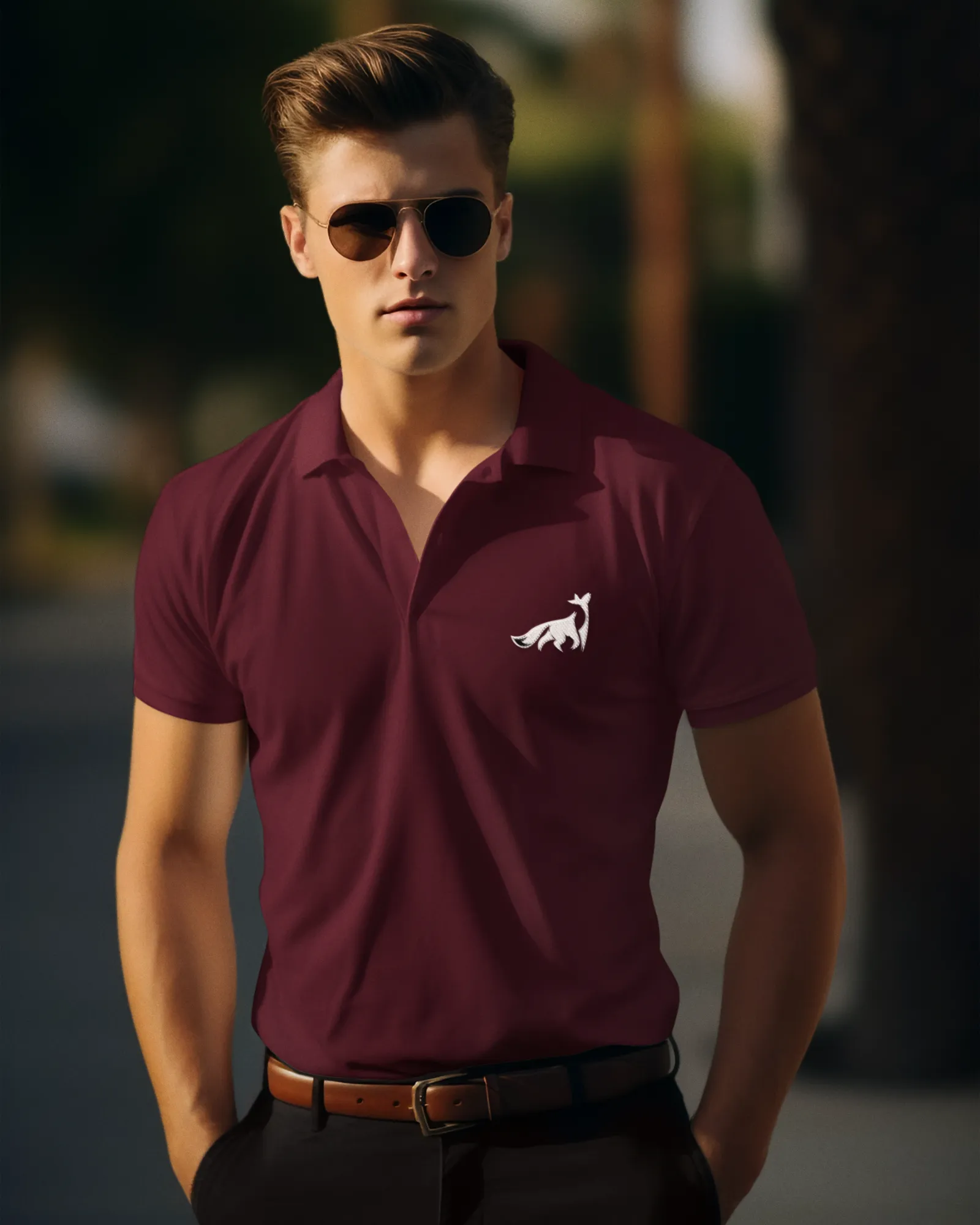 UFO v2 Dark - Men's Polo T-Shirts
